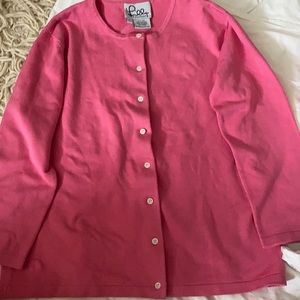 Pink Lilly Pulitzer Sweater